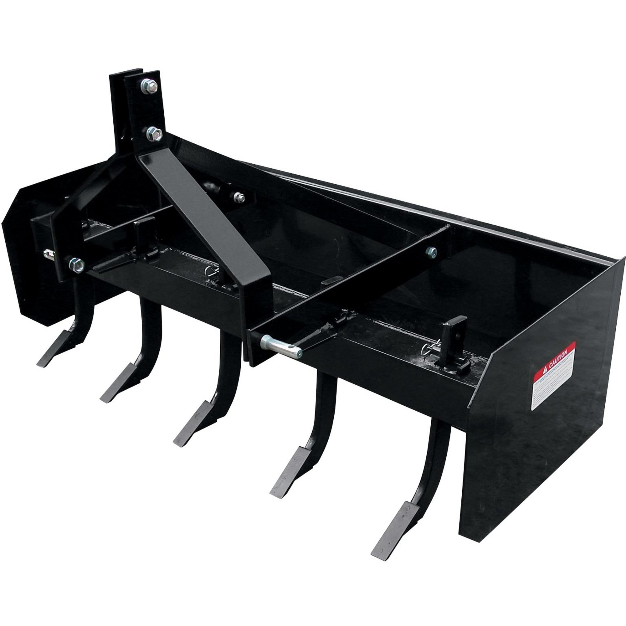 NorTrac 3-Pt. Box Scraper — 5Ft.L